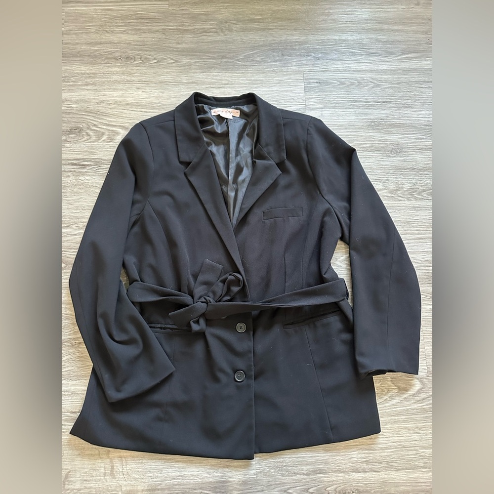 In Every Story | Penningtons Black Women's Blazer Coat Size 0X